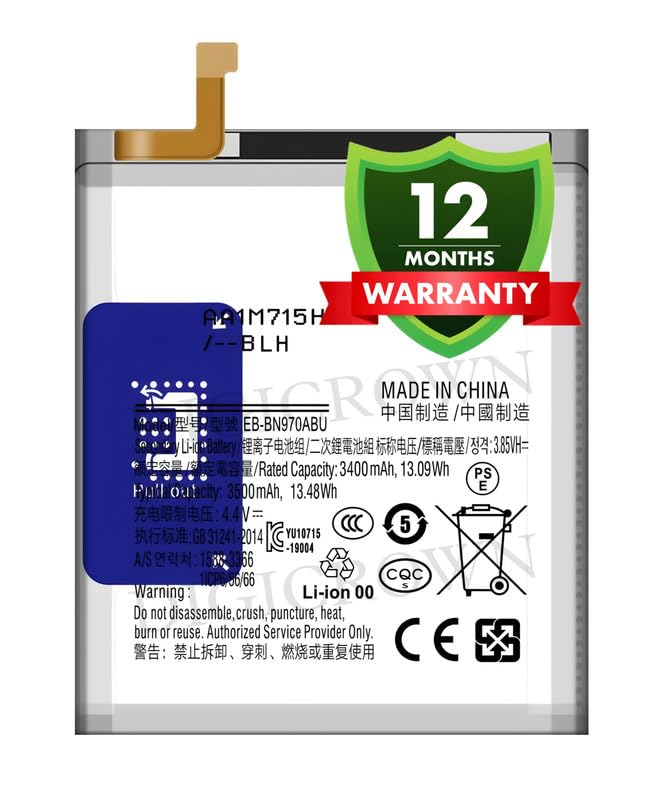 Image of Original EB-BN970ABU Battery Compatible for Samsung Galaxy Note 10 - (3500mAh) - 1 Year Warranty DF7