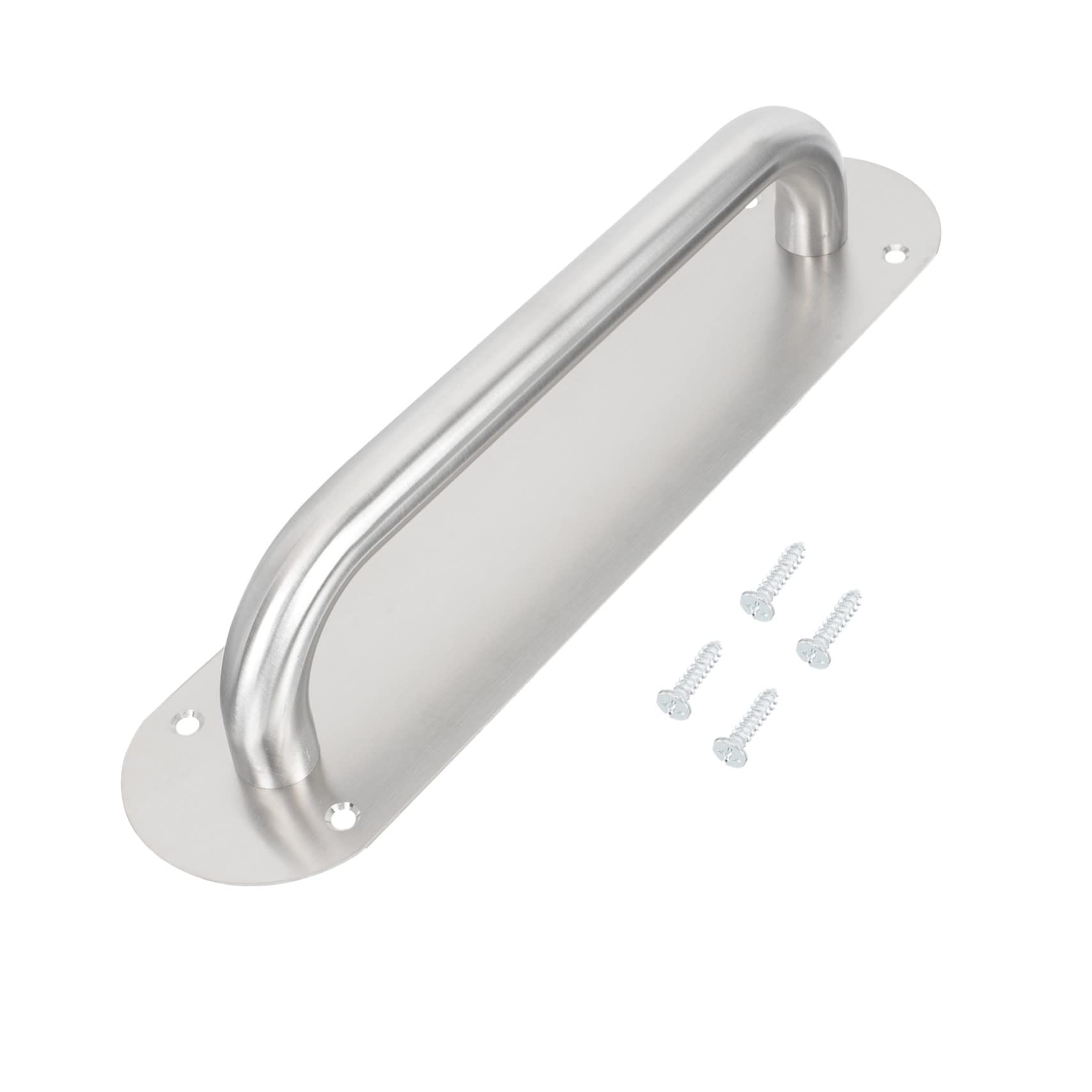 balacoo Stainless Steel Push-Pull Panel Handle Non-Handle for Door Easy Install Modern Furniture