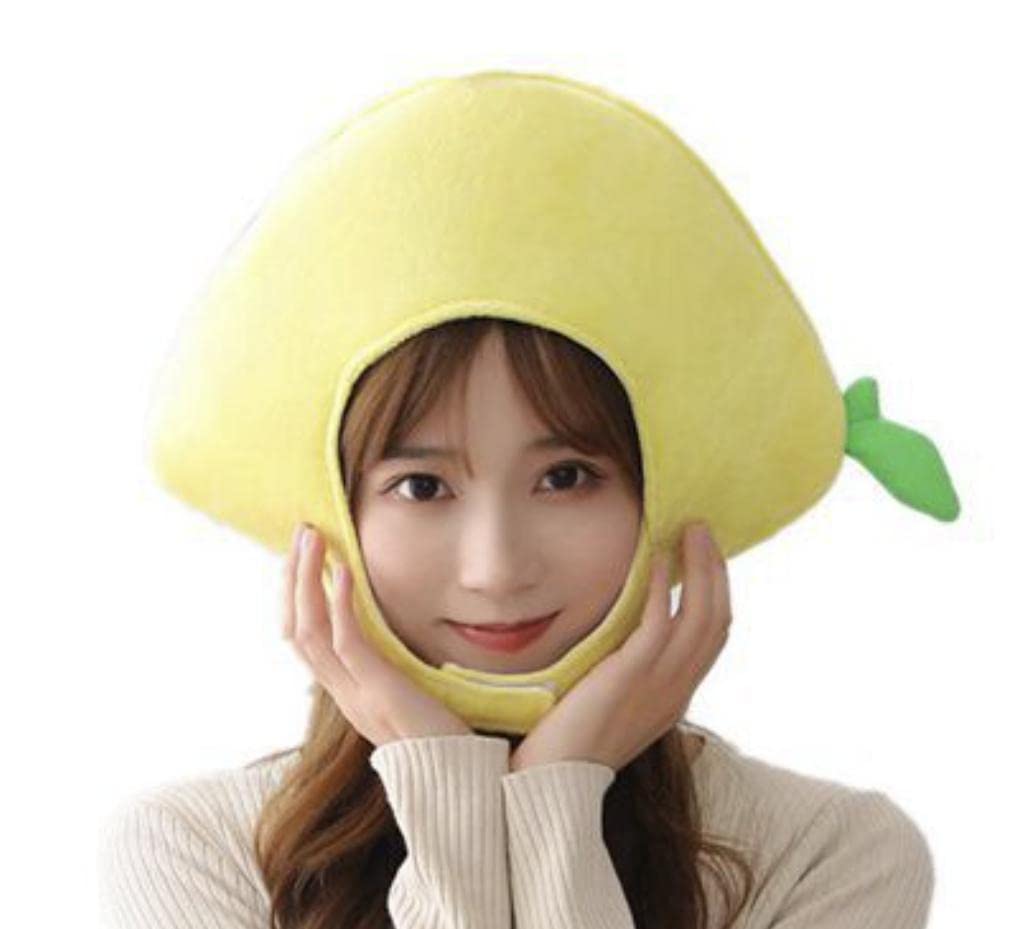 Amazon.co.jp: 【2個セット】 レモン 被り物 帽子 コスプレ ぬいぐるみ