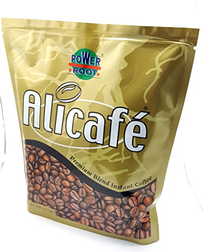 Alicafe Ginseng Gold Instant Coffee, 14.1Oz(400G), 20 Sticks #TOP1