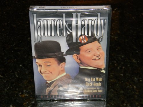 Laurel & Hardy II (Way Out West / Block-Heads / Chickens Come Home) [DVD]