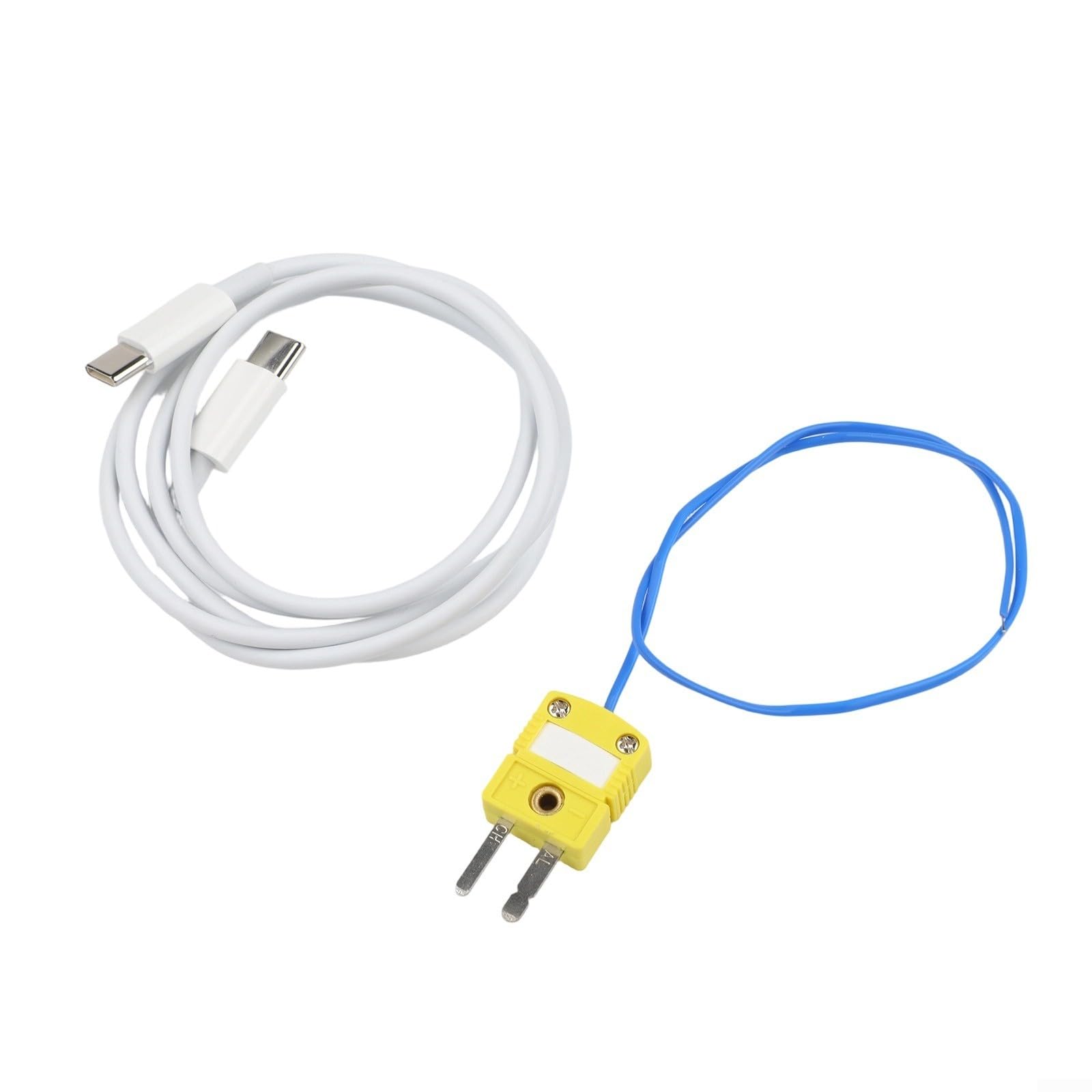 DT01 - Termometro digitale con display OLED, tester temperatura punta di saldatura 0-500°C, termocoppia di tipo K, curva di temperatura, funzione AI, calibrazione di tipo C per AiXun T420D, grigio