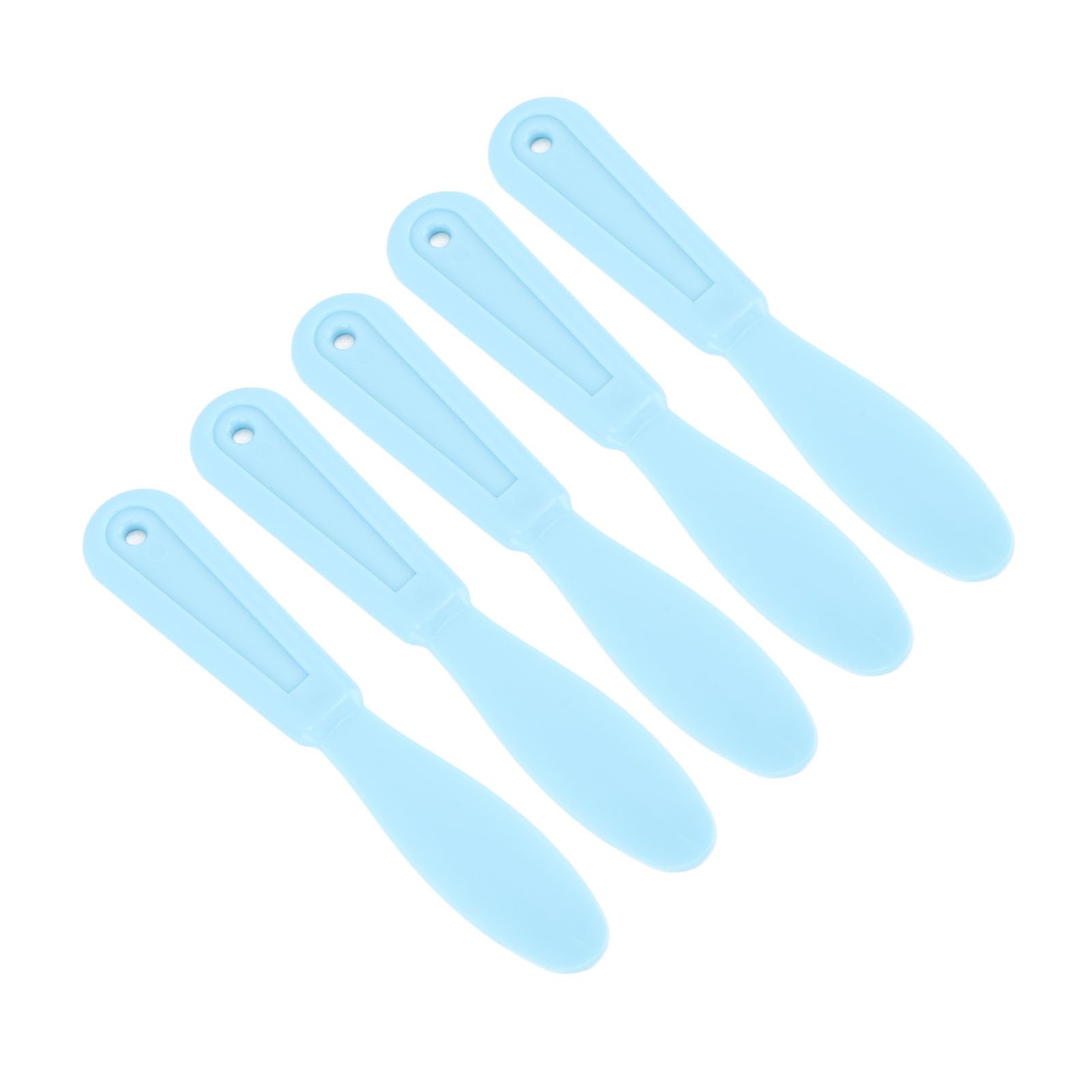 5 Pezzi Spatole per Gesso in Plastica Dentale Coltello Gesso Plastica Coltello per Miscelazione Materiali Spatole per Gesso in Alginato Coltello Posate Coltello Spatole