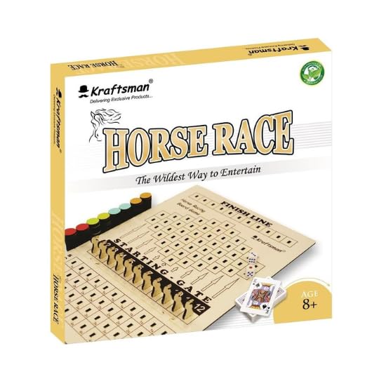 Kraftsman Wooden Horse Race Board Game | Run to Finish The Race (B0CLJVL973) Amazon Price History, Amazon Price Tracker