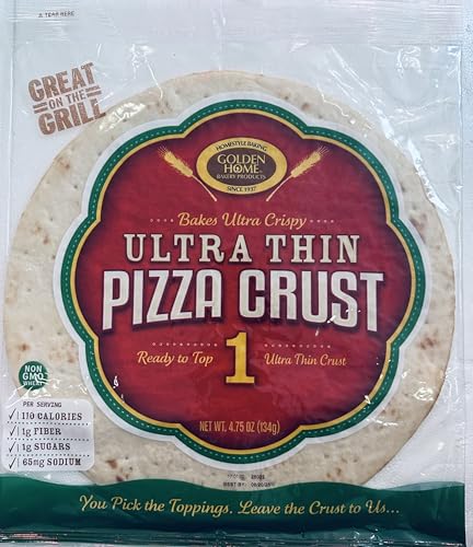 Golden Home 266897 12 in. 14.25 oz Crust Pizza...