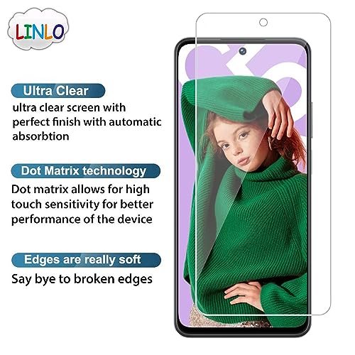 Image of Tempered Glass Screen Protector Compatible for Realme C55 /GT NEO 3 /Narzo N55 with Full Screen Coverage; Except Edges and Easy Installation Kit(Transparent), Pack of 1
