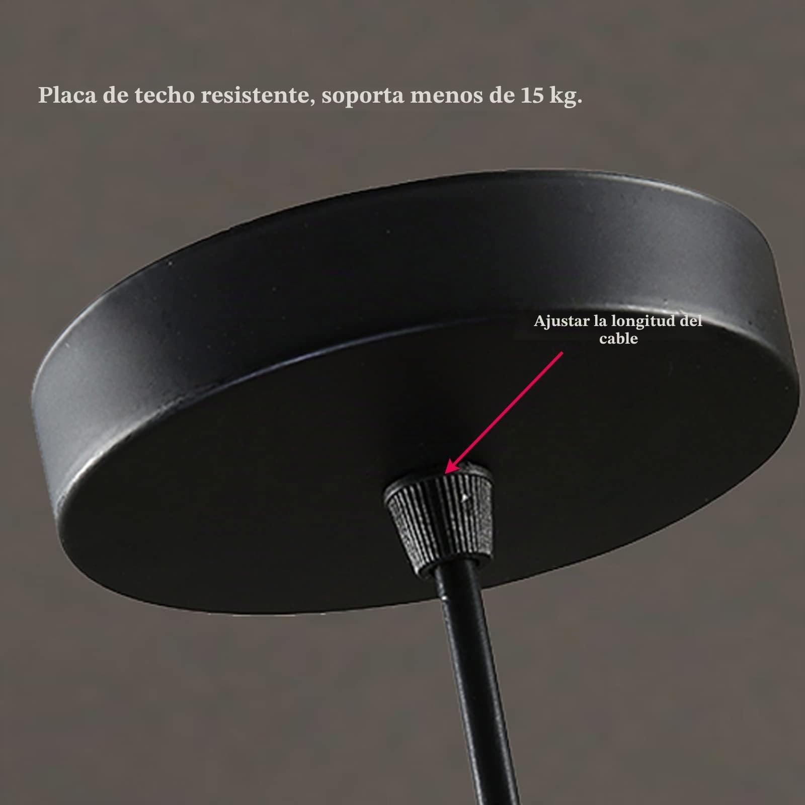 HTRUIYATY 2pcs Industrial Vintage LáMpara Colgante E27 Retro Metal Lamparas De Techo Loft Restaurante Cocina LáMpara De Viento-26 cm