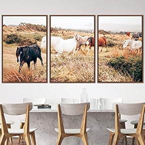 signwin 3 Piece Framed Canvas Wall Art A...