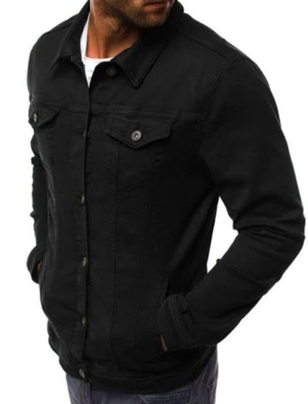 Jaqueta Jeans Masculina Preta Estilo Clássico Premium em promoção! Veja a oferta e mais achadinhos de Jaquetas & Casacos 2 Hoje é o melhor dia para comprar Jaqueta Jeans Masculina Preta Estilo Clássico Premium com aquele preço maroto! Promoção! Aproveite a oferta! 2