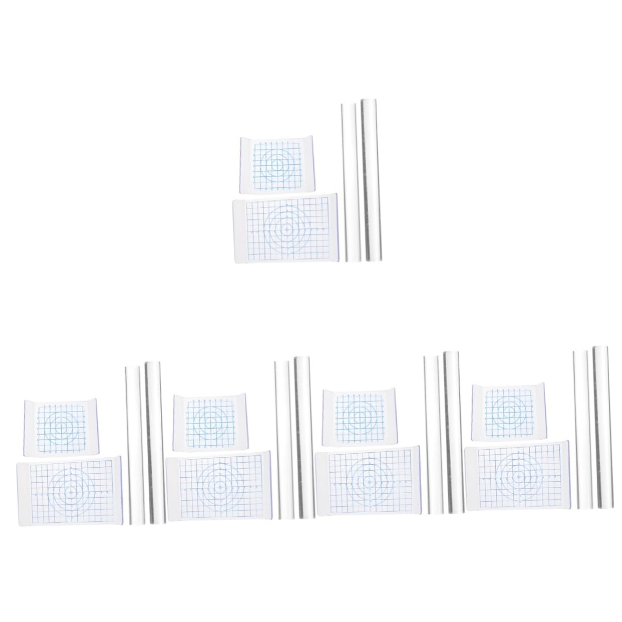 SHINEOFI 5 Set Pannello pressato in Argilla Portatili phantastes Pasta modellabile Argilla modellabile Scultura per Bastoncini di Argilla acrilica Strumenti e Forniture di Ceramica Acrilico
