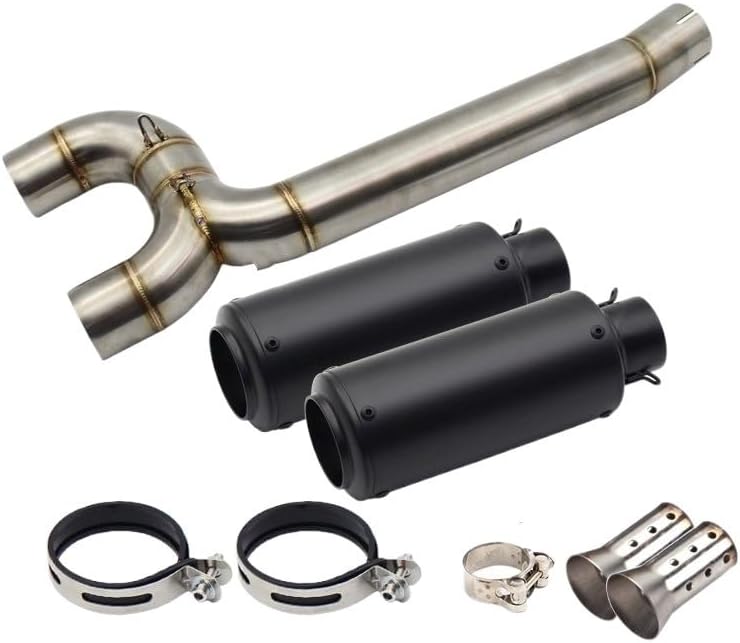 Motorbike Exhaust Pip for Fz6N for Fz6S for Fz6 Motorcycle Exhaust System Connect Mid Pipe