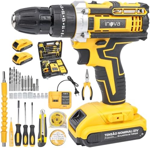 Kit Furadeira e Parafusadeira