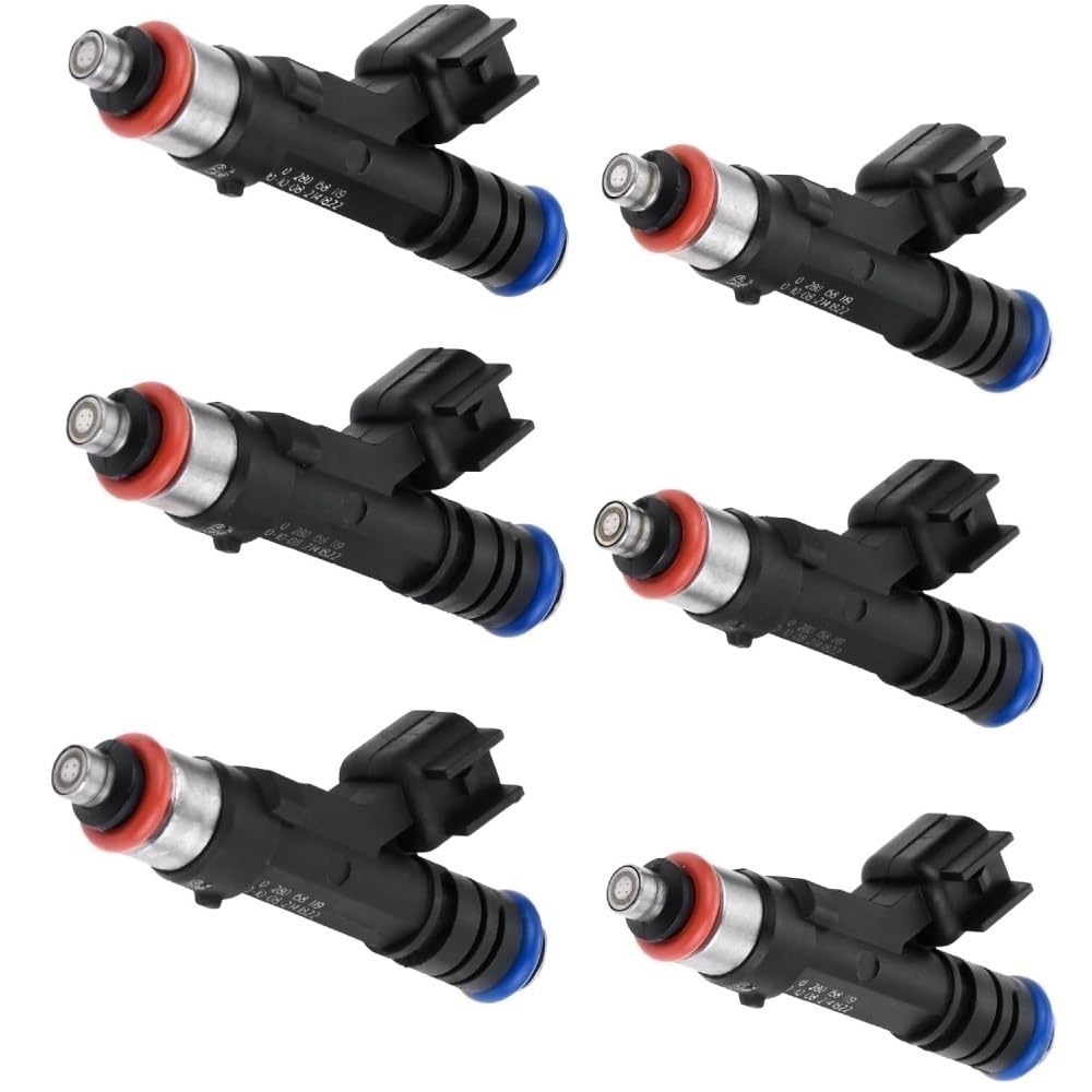 Injector Nozzle Compatible with Dodge for Grand for Caravan 3.3 3.8L 2008-2010 Fuel Injectors 04861667AA 0280158119