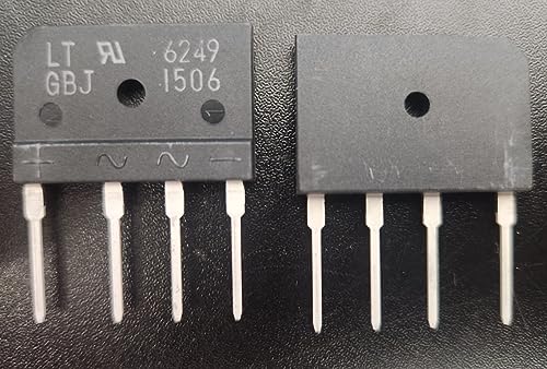 (3 PC) GBJ1506-F Compatible with LITEON Bridge RECT 1PHASE 600V 15A GBJ