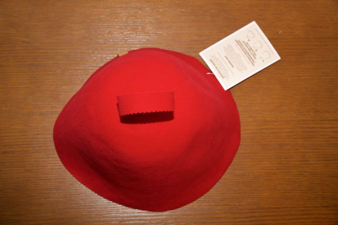 赤いフェルトサウナハット 2つセット サウナハット】トンガリフェルトHAT(RED): 『チャイハネ