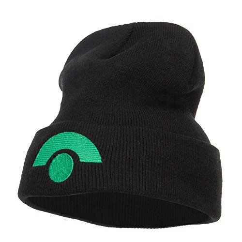 Ash Ketchum Advanced Generation Embroidered Beanie - Black OSFM