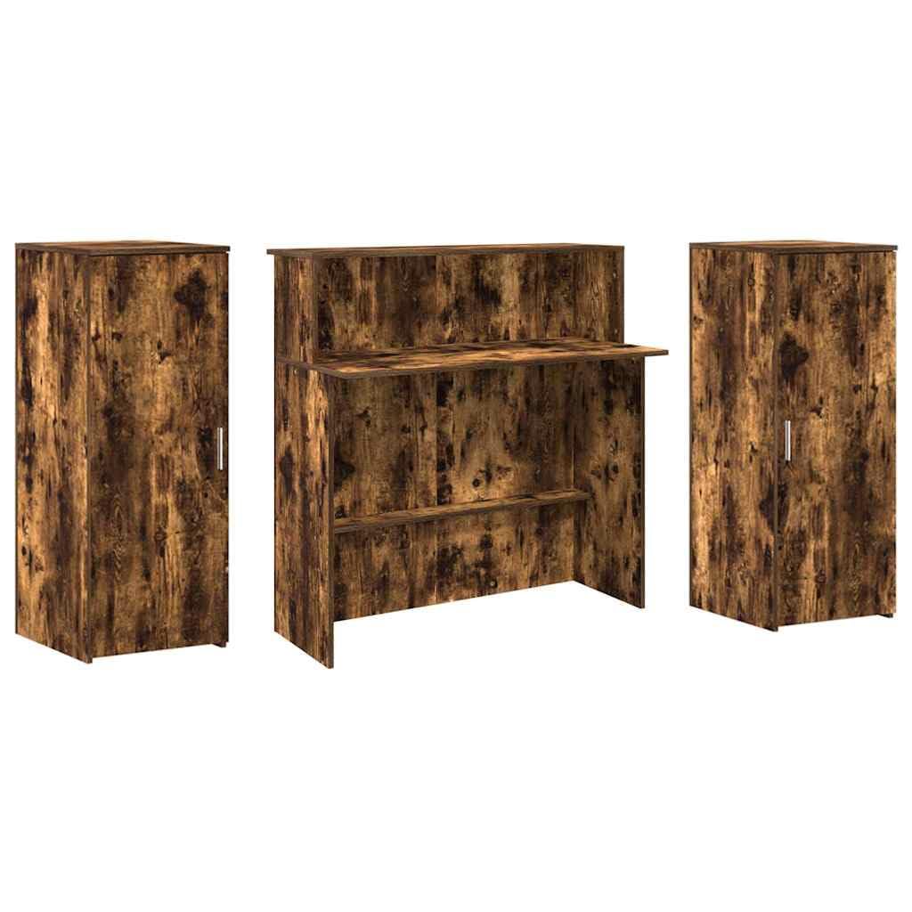 Banco di incenso, 180 x 50 x 103,5 cm, in legno per ufficio, hotel, salone, design moderno