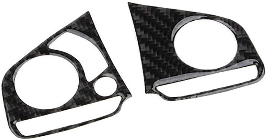 TopDall Carbon Fiber Steering Wheel Media Panel Sticker for Honda Civic 2016-2019