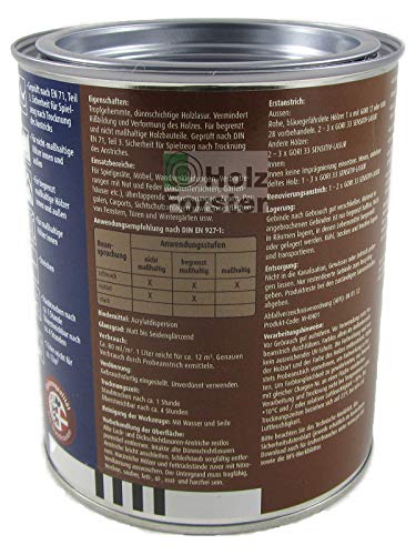 Holzlasur Gori 0,75L 33 7805 Eiche Sensitiv-Lasur