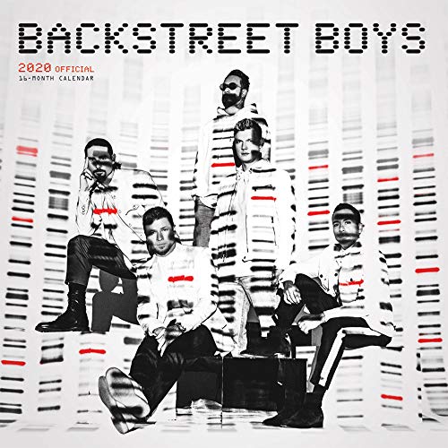 Backstreet Boys 2020 12 x 12 Inch Monthly Square Wall Calendar, Music Boy