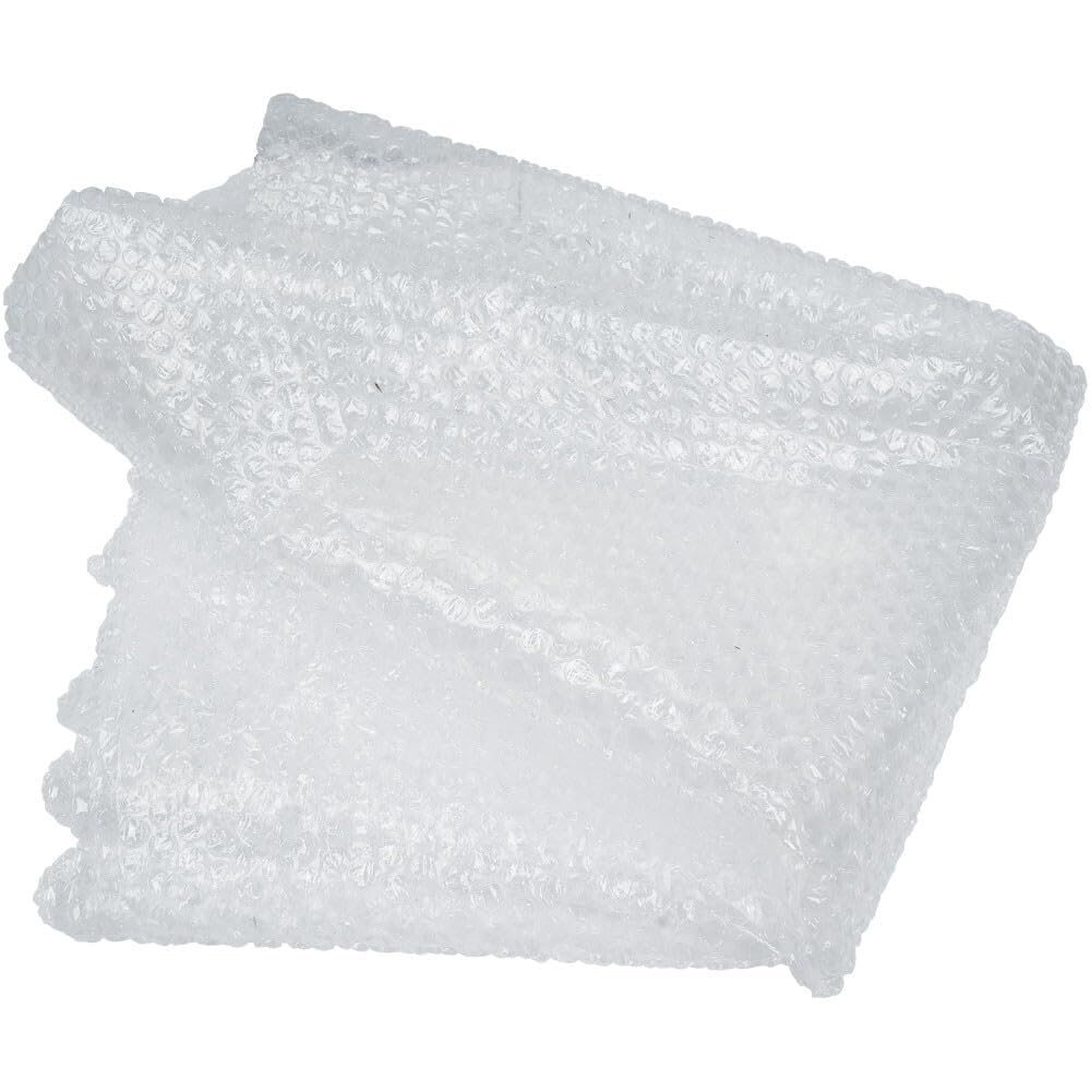 Luftpolsterfolie, Bläschenfolie, Polsterfolie, Standardqualität, Kunststoff, Transparent, 80 my Stärke, Noppengröße 10 mm, 100 cm x 100 m (Rollenbreite x Lauflänge), 1 Rolle(n)