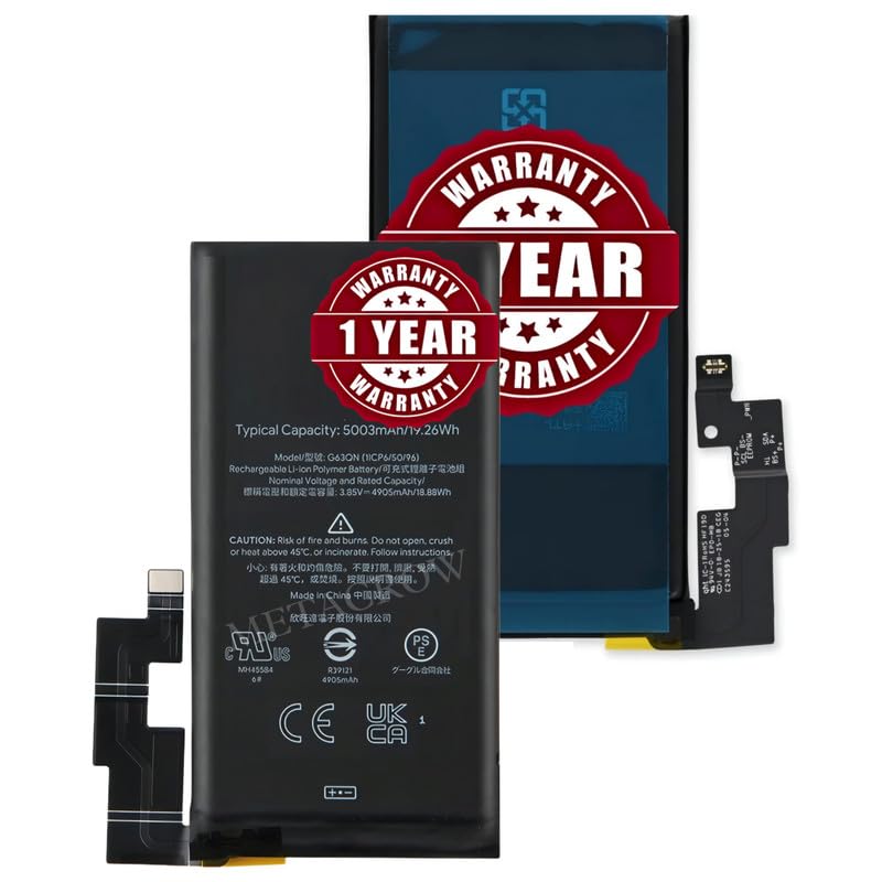 Image of Original G63QN Battery Compatible for Google Pixel 6 Pro - (5003mAh) - 1 Year Warranty BC46