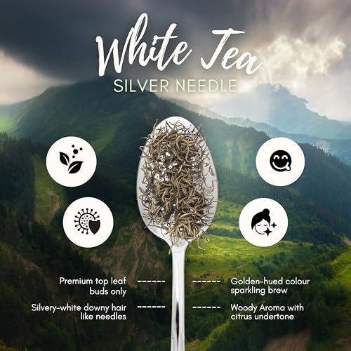 Image of KOLLAMAI Premium Loose Leaves (50gm, White Silver Needle Tea, Kollamai White Silver Needle Tea)