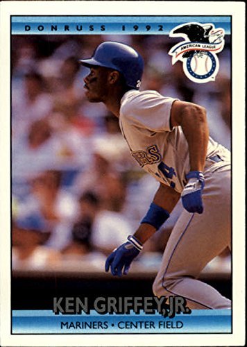 Ken Griffy jr カード Ken Griffey Jr 1992 Donruss #165 ERROR CARD! RARE! NO DOT