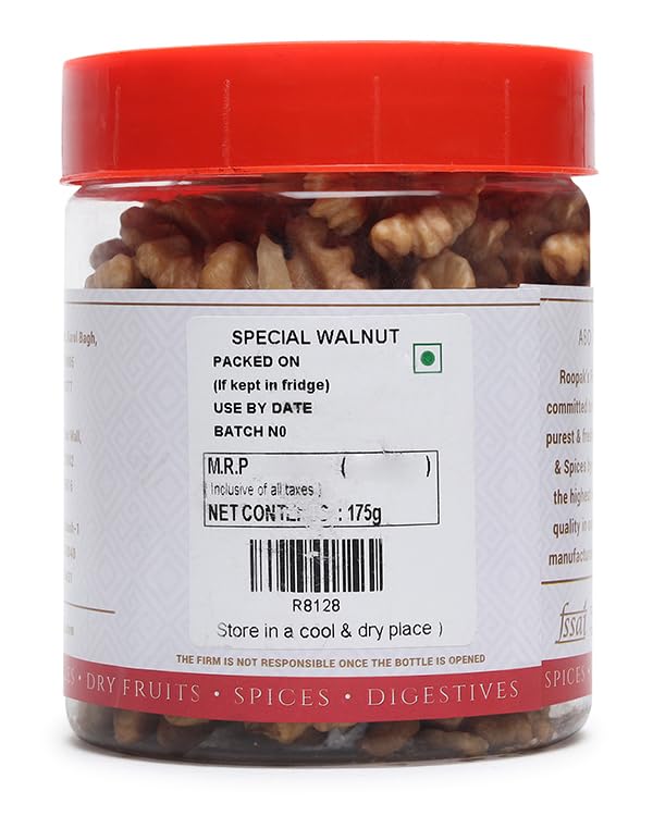ROOPAK'S PIK-N-PAY Walnuts Akhrot - 250 Grams | Dry Fruits Natural | Latest Fresh Walnut Akhrot | High in Protein & Iron | Low Calorie Nut | Healthy & Delicious 1
