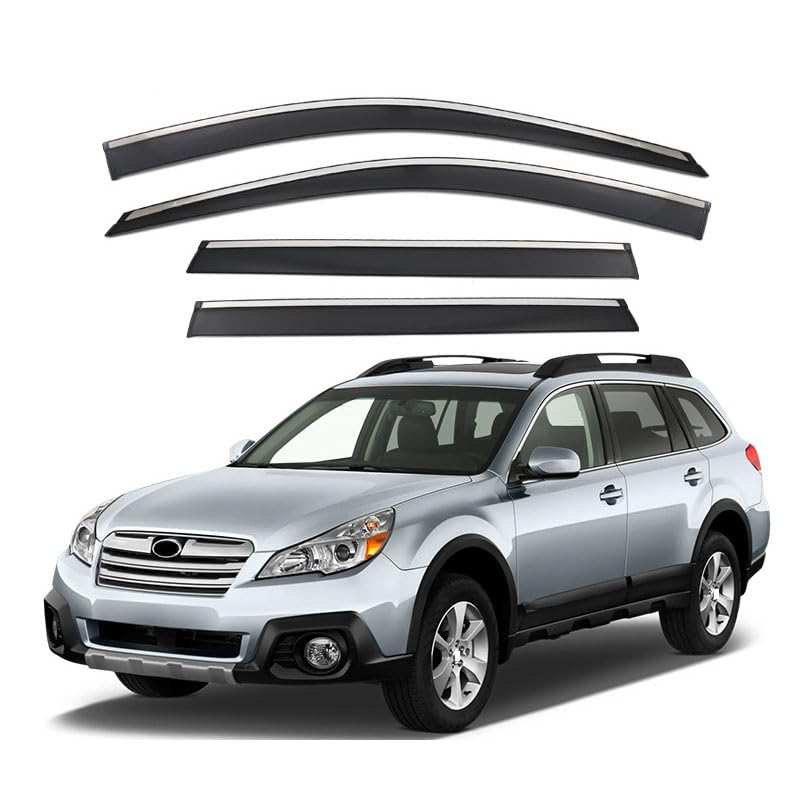 Déflecteurs de vent de voiture pour Subaru Outback : roulez vitres ouvertes sous la pluie