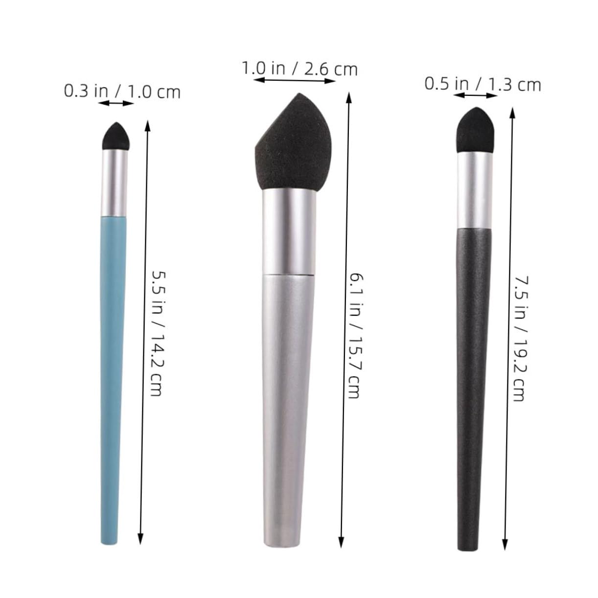 NUOBESTY Artist Sketch Pen Set 3pcs Blending Sponge Pen Sketch Drawing Tool Highlight Eraser for Students Artists