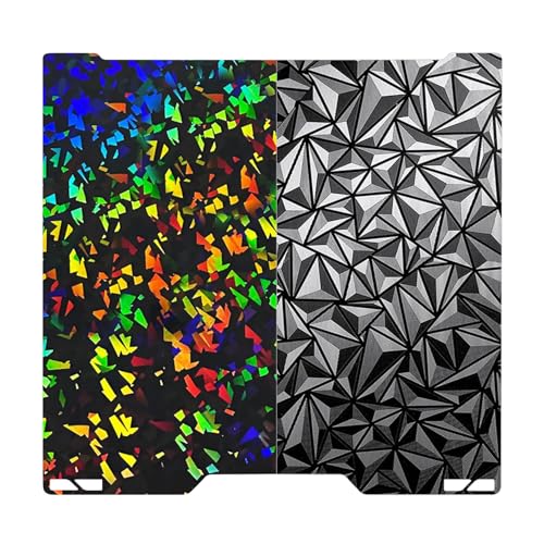 HzdaDeve 355 x 346,5 mm per laboratorio H2D, piastra PEI PEO, piastra liscia su entrambi i lati, letto riscaldato, piattaforma flessibile per Bambu Lab H2D Combo/H2D Laser Full Combo/AM2 Pro (PEO+