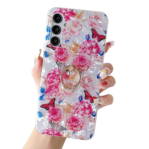 Coque fleur Samsung Galaxy A14 5G silicone pour sublimer votre style au quotidien