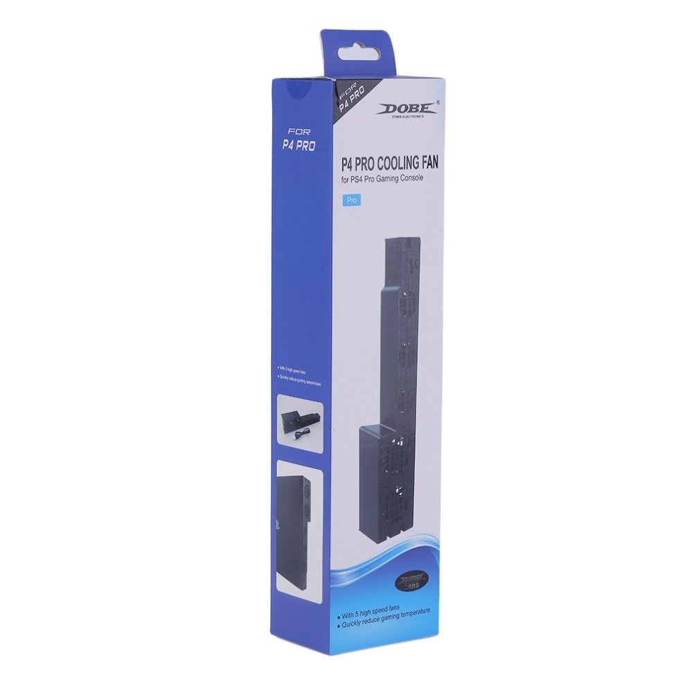 External USB Cooler with Auto Temperature Controlled Radiator for Sony PlayStation 4 Pro Console