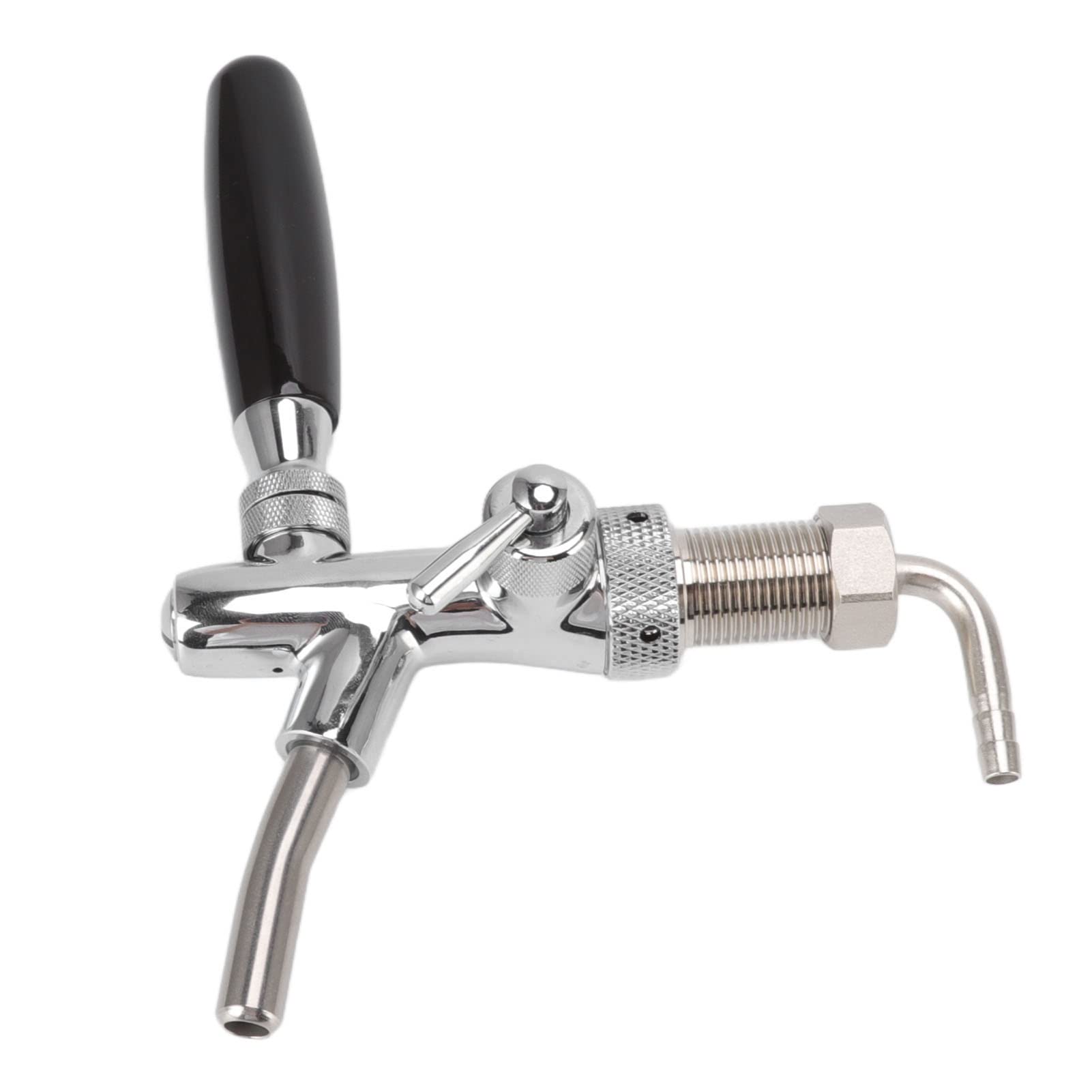 Grifo cerveza ajustable,dispensador barril acero inoxidable 304 rosca G5/8