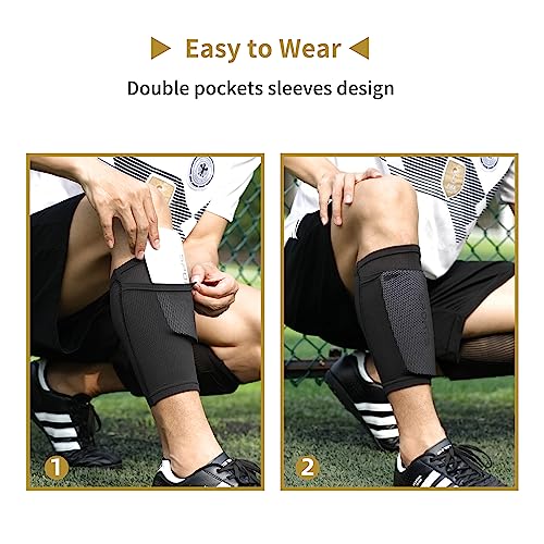 Aimisicar SOCCER SHIN GUARDS FOR KIDS YOUTH Kids Youth Soccer Shin Guards thumb #1