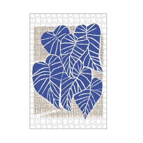 artboxONE-Puzzle M (266 Teile) Natur Pati Cascino - Alocasias - Puzzle Natur Blatt Blume