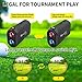 Kipwochin Golf Rangefinder with Slope, Type-C 880 Yards Range Finder, Flag Lock with Vibration,0.1S Measurement,6X Magnification,USB Rechargeable Laser Rangefinder for Golf & Hunting