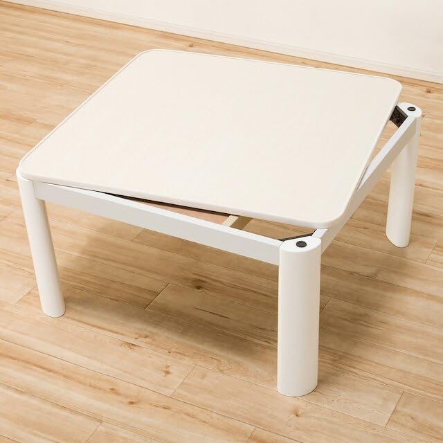 Nitori 5692122 Reversible Kotatsu LC23, White, Width 27.6 inches (70 cm)