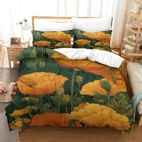 Housse de couette caniche hypoallergénique en microfibre douce premium - 3