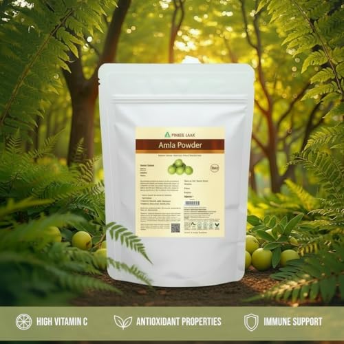 Image of Herbal Hills Amla Powder, (1 Kg Pack) | Supports Skin Glow, Hair Strength & Immunity Boost | Amla Churna For Natural Beauty & Wellness with Indian Gooseberry Fruit