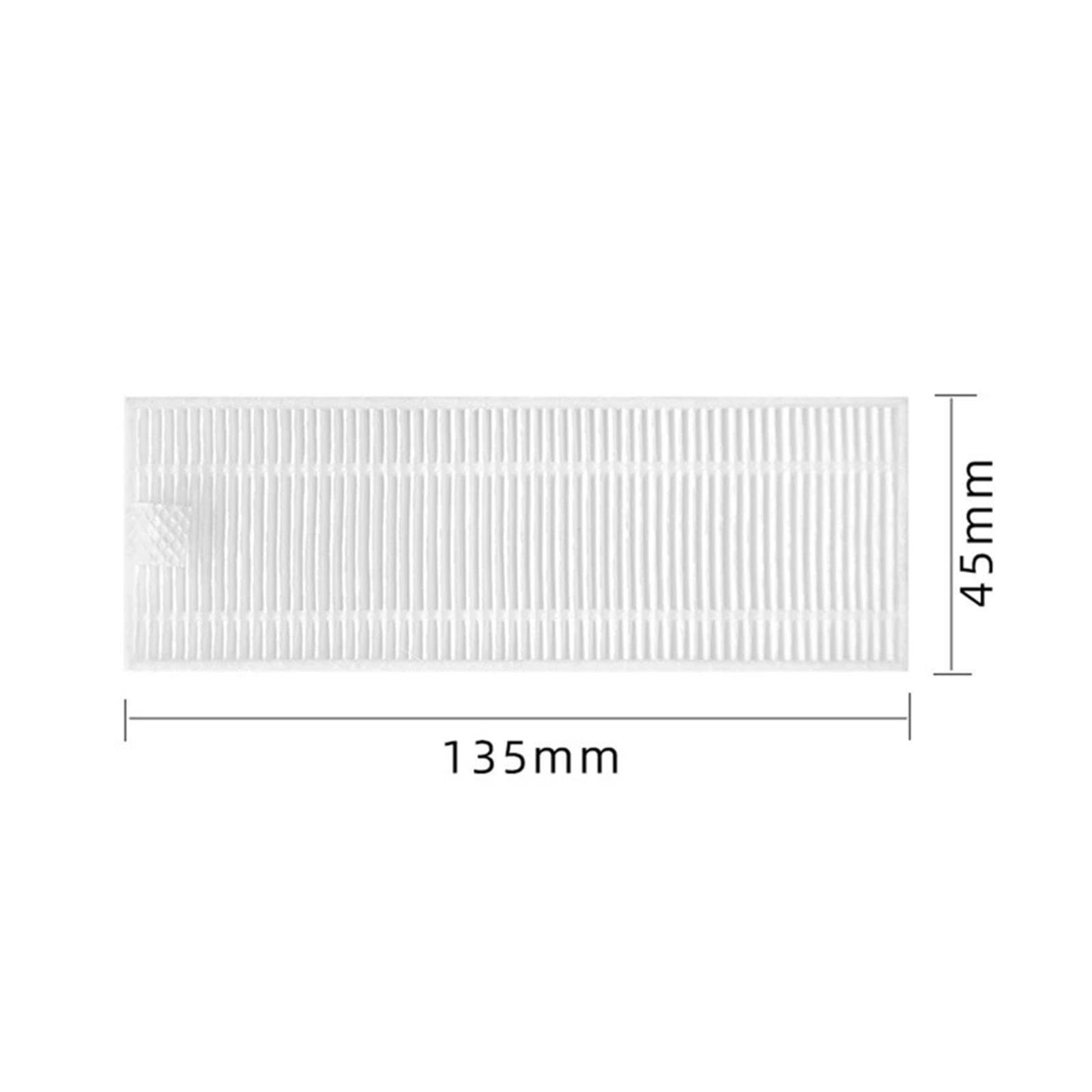Compatible With 360 S10 X100 Max Vacuum Cleaner Main Side Brush HEPA Filter Mop Cloth(Set A)
