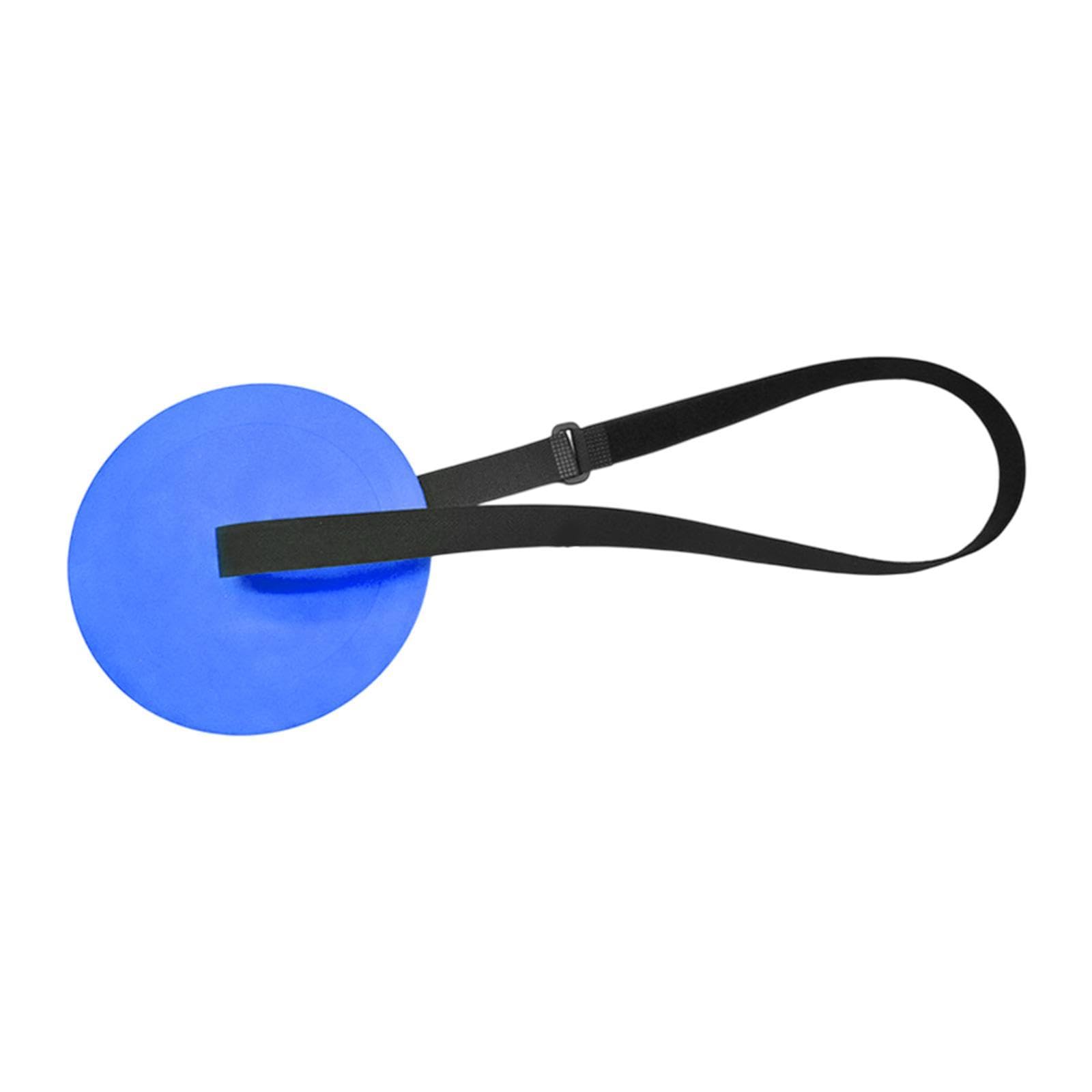 Vaveren Football Training Target Soccer Training Props Multipurpose Practice Sturdy Hockey Target Plates for Soccer Hockey Hockey, Blue