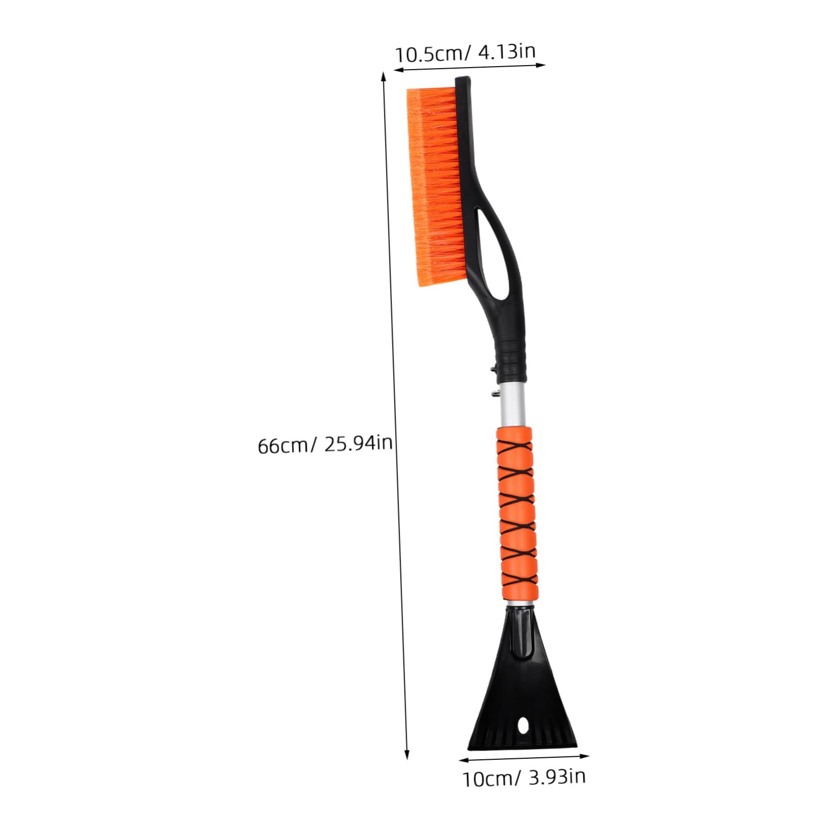 MAGICLULU 2 Pezzi Raschietto per Neve e Ghiaccio per Auto da Strumento Estensibile per Rimozione Neve e Ghiaccio da Parabrezza e Finestrini Materiali Resistenti e Durevoli
