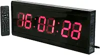 Relogio Cronometro Led Digital treino timer Grande 48x18cm Modelo:TL4819;Garantia:90 dias;