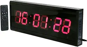 Relogio Cronometro Led Digital treino timer Grande 48x18cm Modelo:TL4819;Garantia:90 dias;