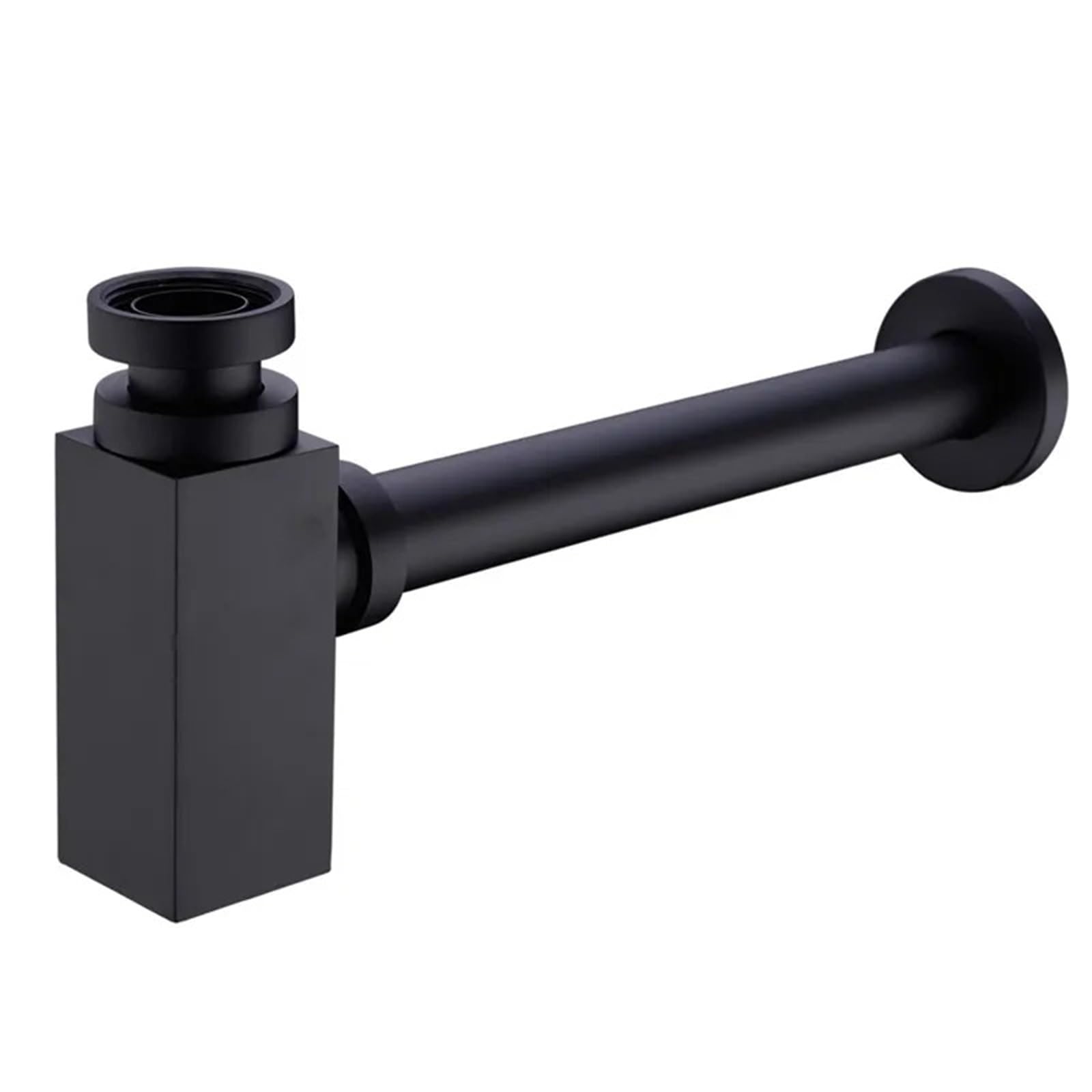 Kit de sifón for lavabo baño, for, filtro emergente moderno latón Para Fregaderos(Black)