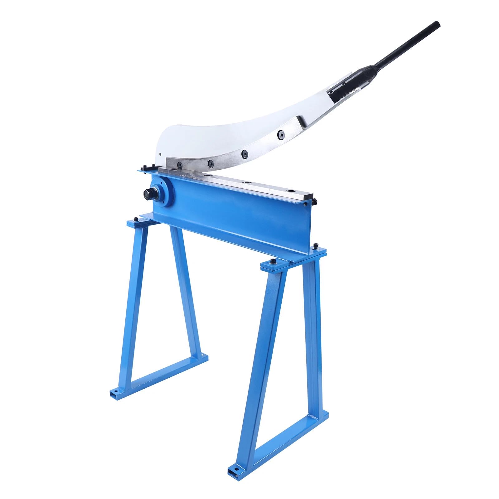 Hochleistungs-Blechschere hochpräzise Metallschneidemaschine, Blechschere 55–60 HRC scharfe Klingen 80*38*130 cm blau Hochleistungs-Schneidwerkzeug für Bau- Heimwerker- und Metallbearbeitungsprojekte
