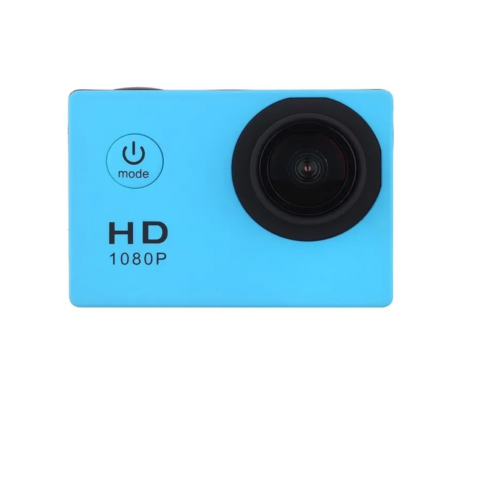 1080P Waterproof Ultra HD WiFi Sports Action Camera Anti Shake | Records outdoor sports, travel, riding, helmet and action video with portable wide-angle camera functions(Blue)-image-7