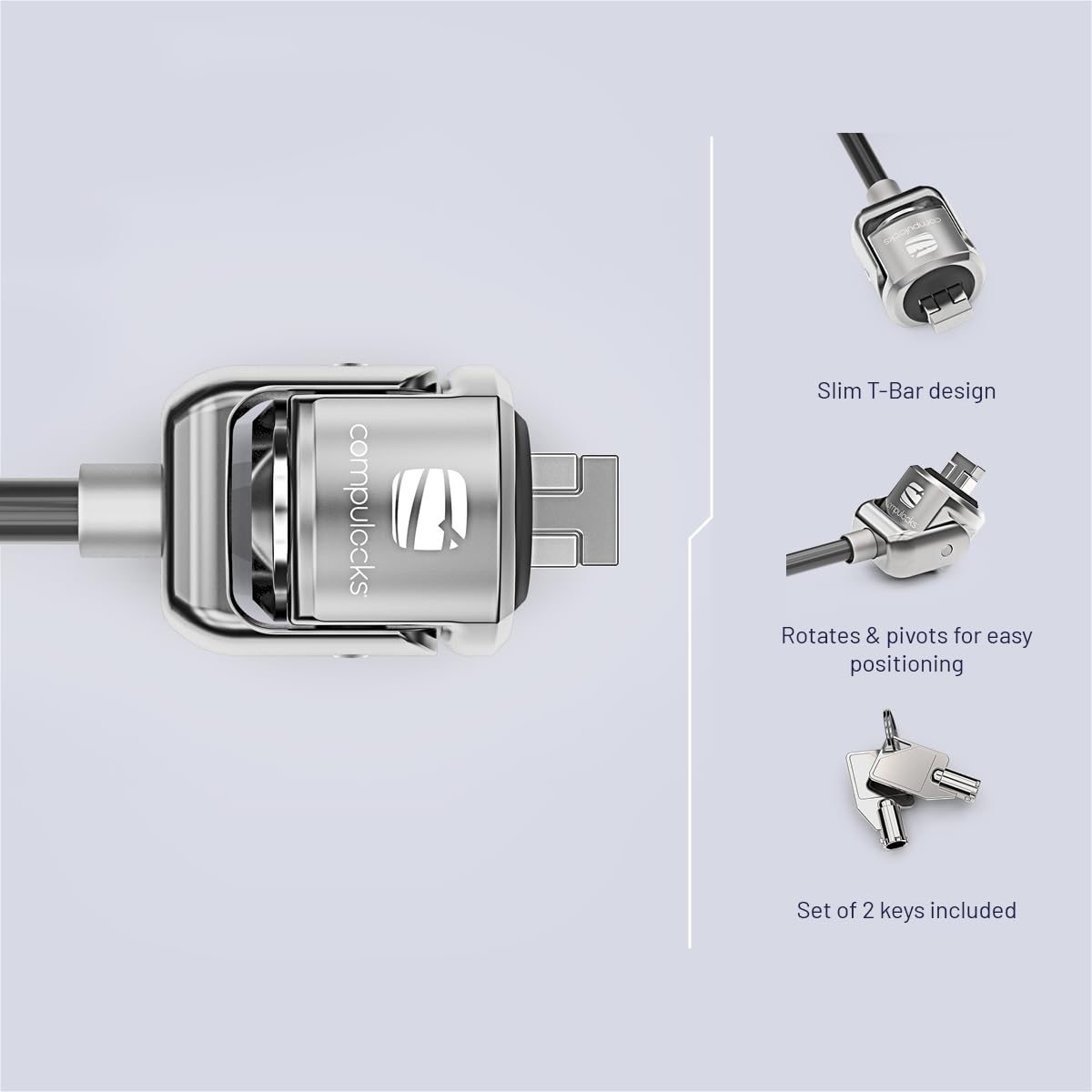 Maclocks CL15 universale Slim SEC cavo di Lock